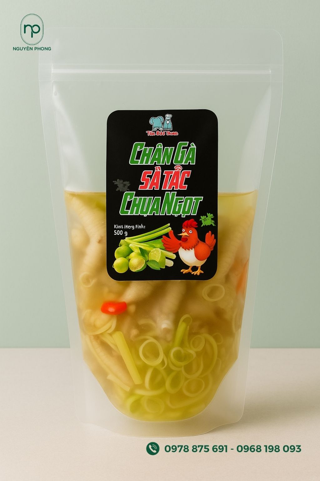 Tem nhãn hình chữ nhật